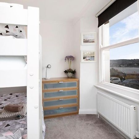 Beach Front Flat Shaldon With Parking Exterior photo