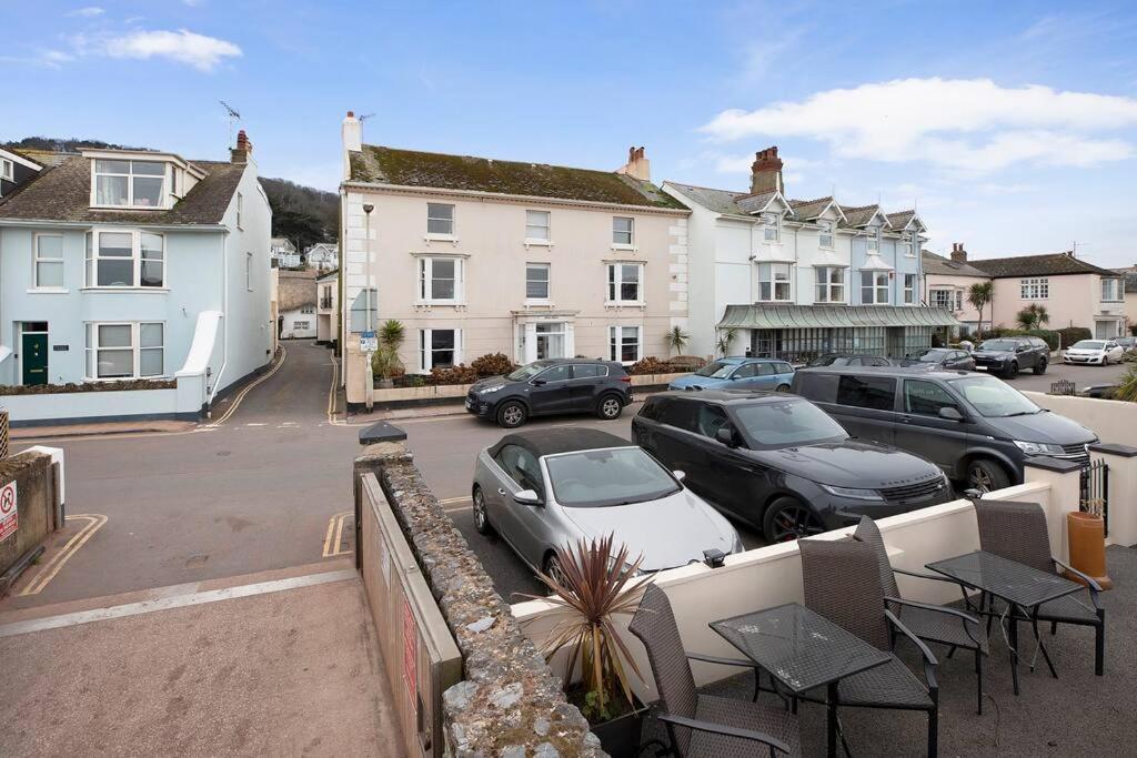 Beach Front Flat Shaldon With Parking Exterior photo